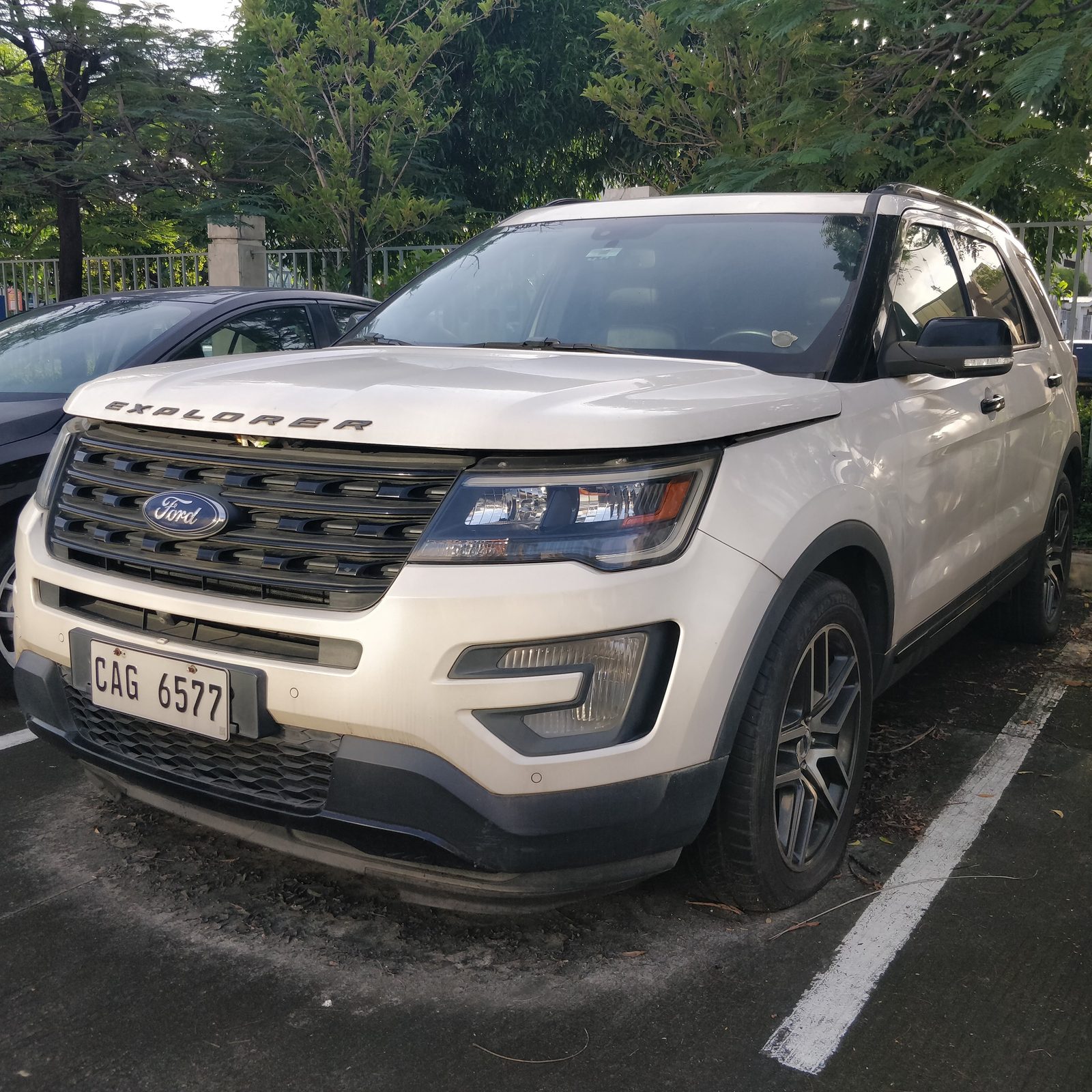 2017 Ford Explorer V6 4x4 3.5L Sport Ecoboost AT Gas 90T photo 3