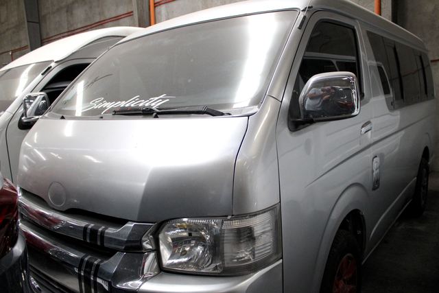 2019 TOYOTA - HI-ACE GL GRANDIA,	M/T DSL, 288T