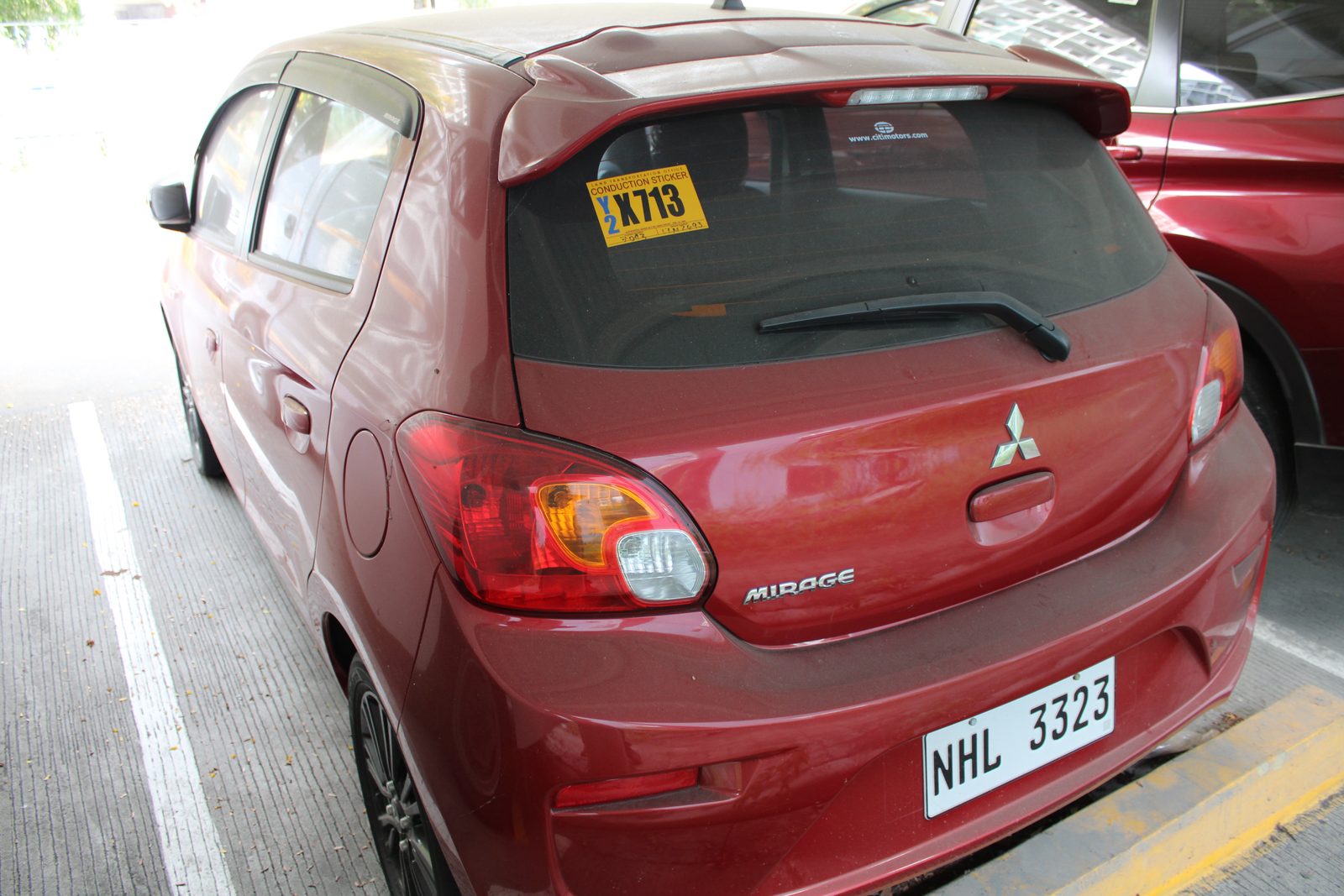2023 Mitsubishi Mirage GLX 1.2G CVT, A/T, Gas 5T photo 7